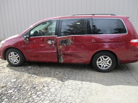 2005 HONDA ODYSSEY EX BURGUNDY 3.5L AT 2WD A16327